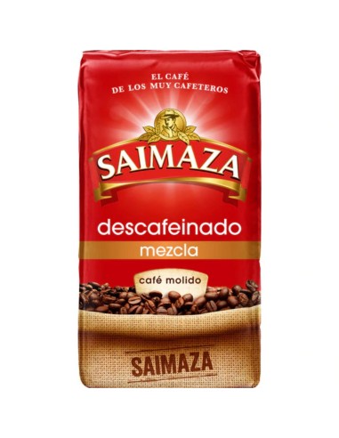 SAIMAZA CAFE MOLIDO MEZCLA DESCAFEINADO 250GR
