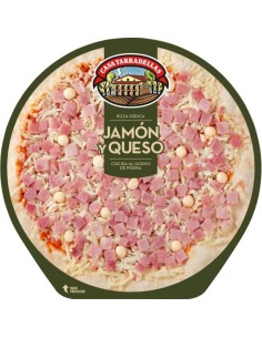 PIZZA TARRADELLAS JAMON QUESO 405G