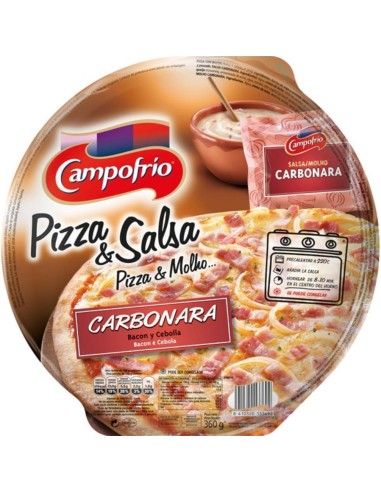 PIZZA & SALSA CF 360G CARBONARA