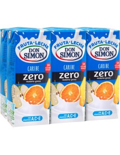DON SIMON FRUTAS+LECHE CARIBE ZERO 200ML P-6
