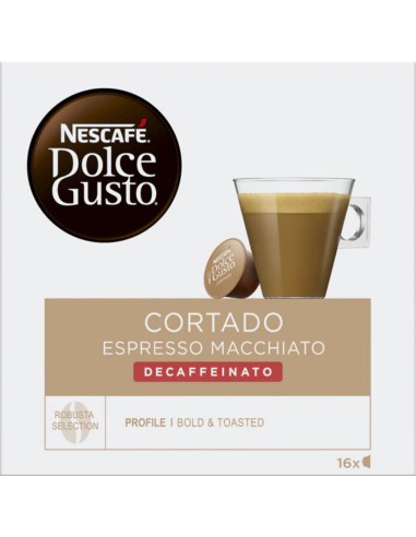 CAFE DOLCE-GUSTO EXPR. CORTADO DESCAF.16