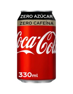 COCA-COLA BOTE ZERO-ZERO LATA 333 ML