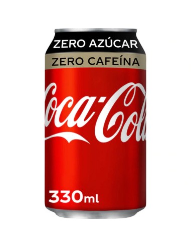 COCA-COLA BOTE ZERO-ZERO LATA 333 ML