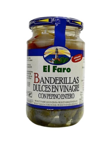 BANDERILLAS FARO DULCES TARRO 150GR P.E.