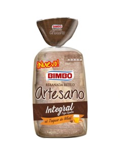 BIMBO ARTESANO INTEGRAL 550gr