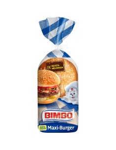 BIMBO MAXI BURGUER 4 UND 290GR