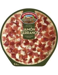 PIZZA TARRADELLAS JAMON SERRANO 390 GRS.