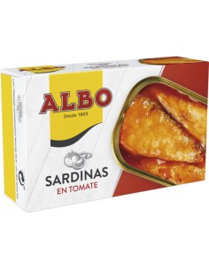 SARDINAS ALBO TOMATE 125 GRS