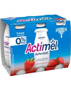 Actimel Líqu.Desnat. Fresa x6