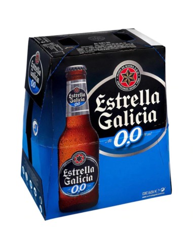 CERVEZA E.GALICIA 0.0 BOT.25CL P-6