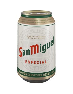 CERVEZA SAN MIGUEL BOTE 330 ML