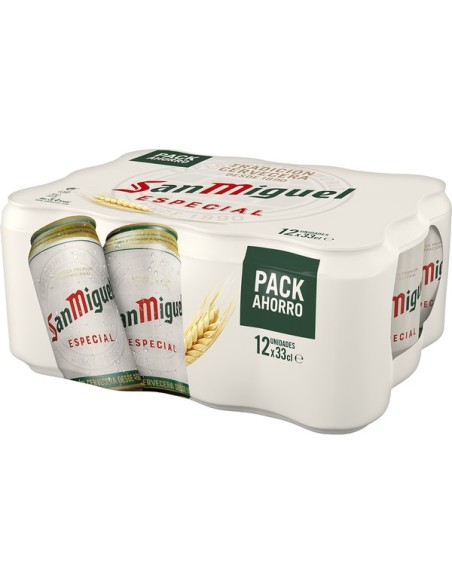 CERVEZA SAN MIGUEL BOTE 330 ML