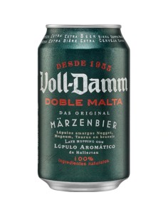 CERVEZA VOLL DAMM LATA 33CL 7.2º