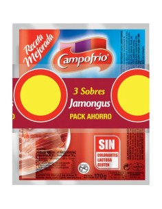 CAMPOFRIO SALCHICHAS JAMONGUS P-3