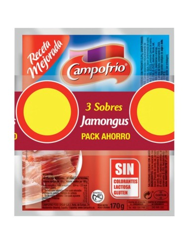 CAMPOFRIO SALCHICHAS JAMONGUS P-3