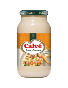 CALVE SALSA SUAVE Y CREMOSA  TARRO 450ML