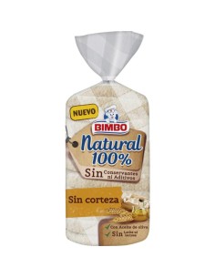 BIMBO NATURAL 100% SIN CORTEZA 450GR