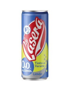 TINTO LA CASERA LIMON S/ALCOHOL 33CL