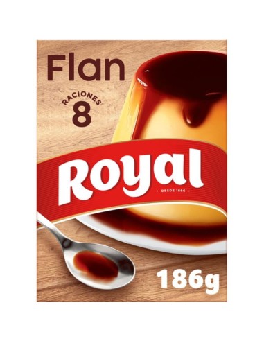 FLAN ROYAL DOBLE 8 RACIONES 186 GR.