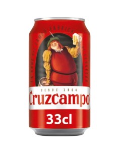 CERVEZA CRUZCAMPO LATA 33CL 4.8º