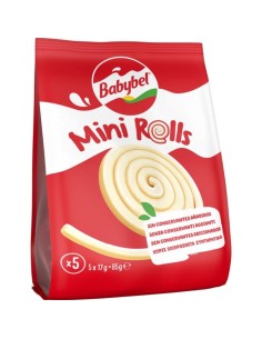 BABYBEL QUESO MINI ROLLS 85 GR