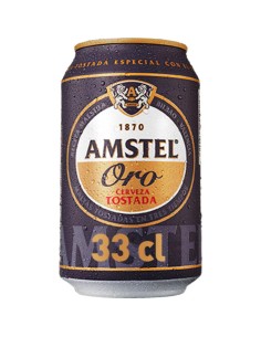 CERVEZA AMSTEL LATA ORO 33 CL