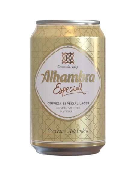 CERVEZA ALHAMBRA ESP.LATA 33CL