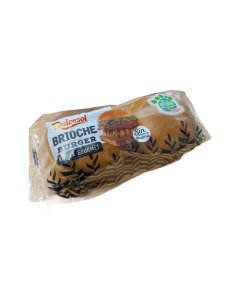 BURGUER BRIOCHE 340G.4U DULCESOL