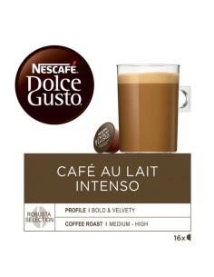 CAFE D.GUSTO C/LECHE INT.16U