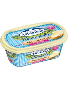 MANTEQUILLA ASTURIANA LIGERA TARRINA 250