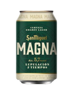 CERVEZA SAN MIGUEL MAGNA LATA 330 ML
