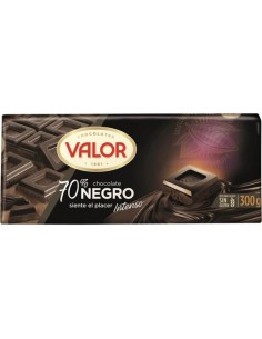 CHOCO.VALOR NEG.70% 300G