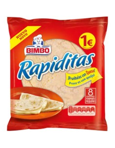 BIMBO RAPIDITAS CLÁSICAS MINIS 8 UDS