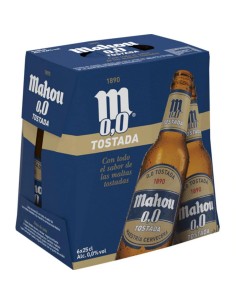 MAHOU TOSTADA 0'0 25CL PACK -6