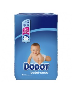 PAÑAL DODOT BEBE SECO 17-28 T-6 36 UND