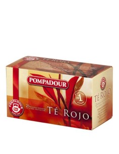 TE POMPADUR ROJO 1X25 SB.