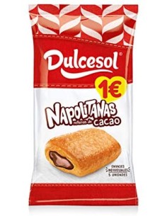 DULCESOL NAPOLITANAS AL CACAO