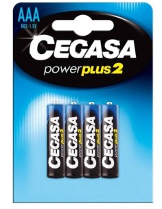 PILA CEGASA SAL. R03 POWER PLUS 2 BLISTER 4 UDS.