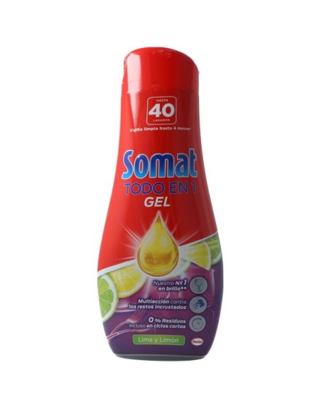 LAVAVAJILLAS SOMAT GEL TODO EN 1 LIMON 4