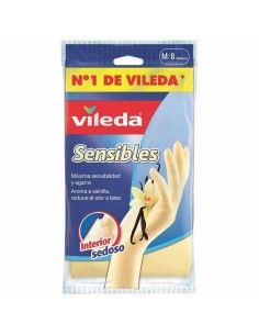 VILEDA GUANTES SENSIBLES T-8