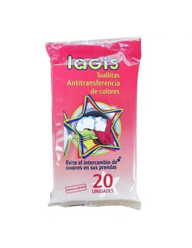 TOALLITAS ATRAPA COLOR LAGIS 20 UND.