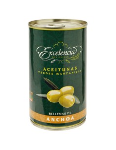 ACEITUNAS EXCELENCIA RELLENAS 1/2 150 GR