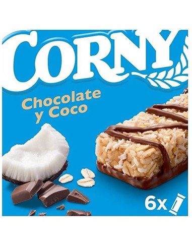 BARRITAS CORNY CHOCOLATE COCO 6 UND 25 G