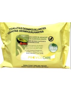 TOALLITAS DESMAQ PREVEX AGUACATE 25 UND