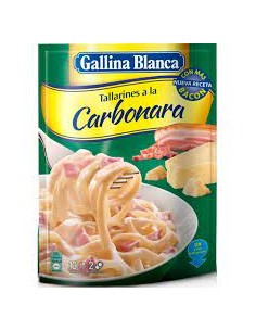 PLATOS G.BLANCA TALLARINES CARBONARA