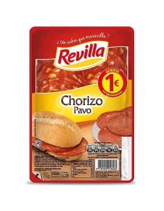 CHORIZO PAVO REVILLA LONCHEADO 70G 1E