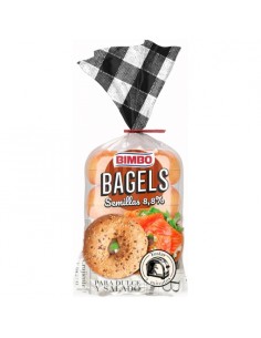 BIMBO BAGELS SEMILLAS 4 UDS 300GR