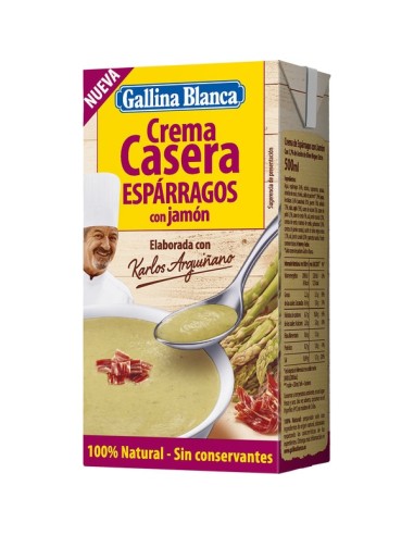 CREMAS G.BLANCA ESPARRAGOS 500 ML