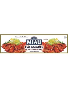 CALAMARES MIAU SALSA AMERICANA RO-85 PK-