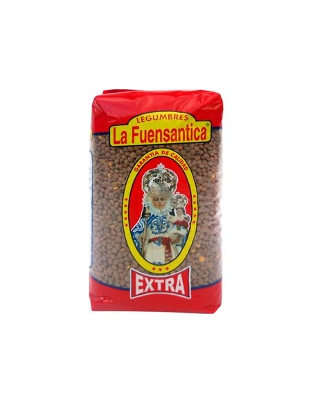 LENTEJAS FUENSANTICA PARDINA BOLSA 500 G